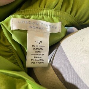 London Times Women's Lime Green Jacket